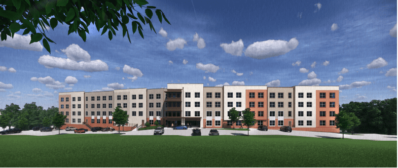 Departmental block illustration