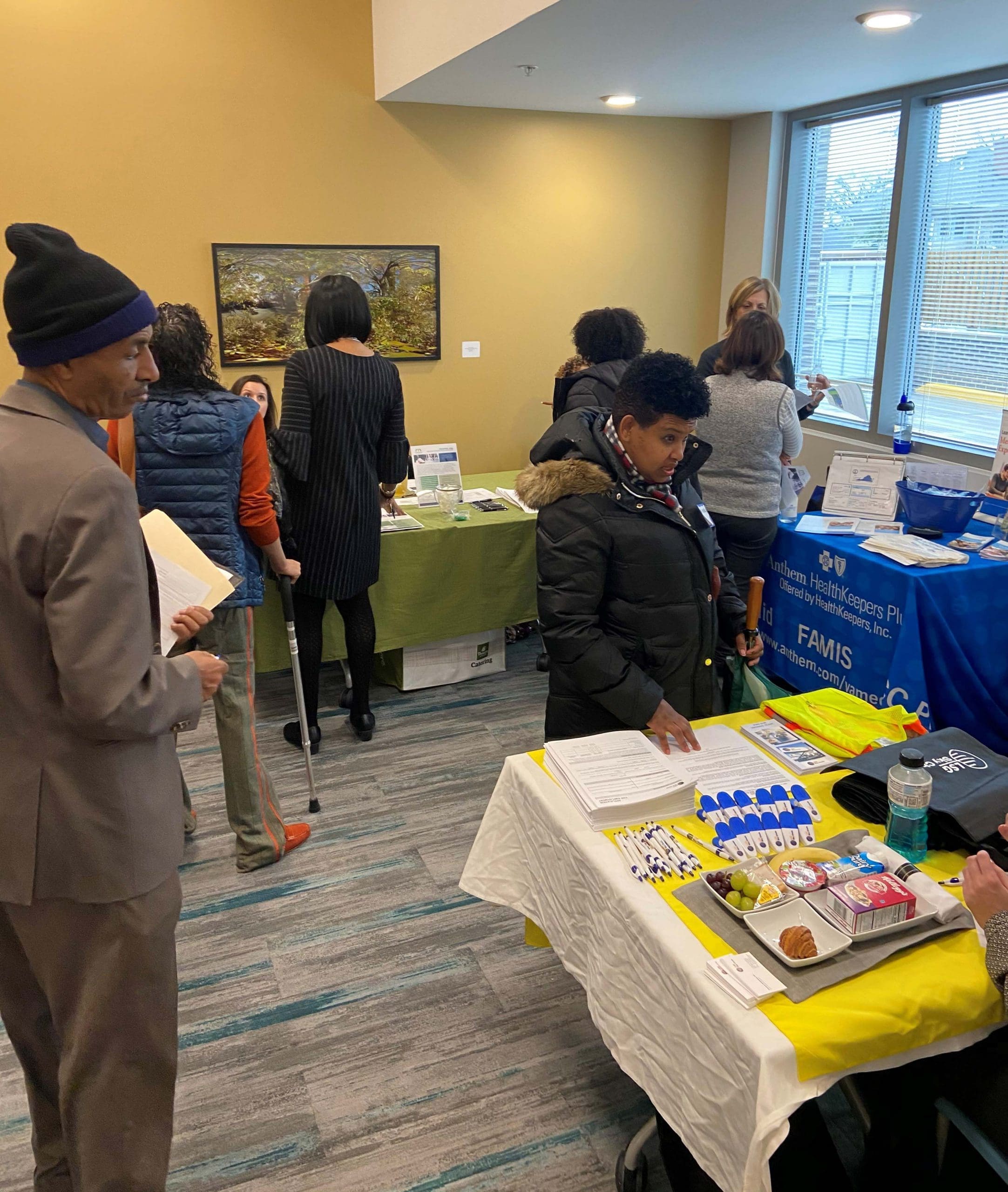 Residents Find Employment at APAH Winter Job Fair